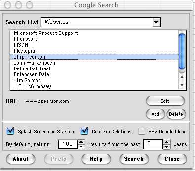 Google Search Web Prefs Screenshot
