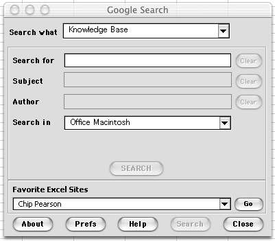 Google Search MSKB Search Screenshot